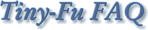 Frequently asked questions about the Tiny-Fu Plug-in for GIMP